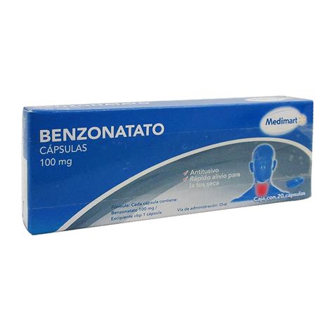 Benzonatato Medimart Mg C Psulas Walmart