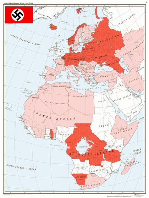 The Greater Germanic Reich in 1962 in 2022 | Imaginary maps, Alternate ...