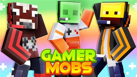 Gamer Mobs By The Craft Stars Minecraft Skin Pack Minecraft