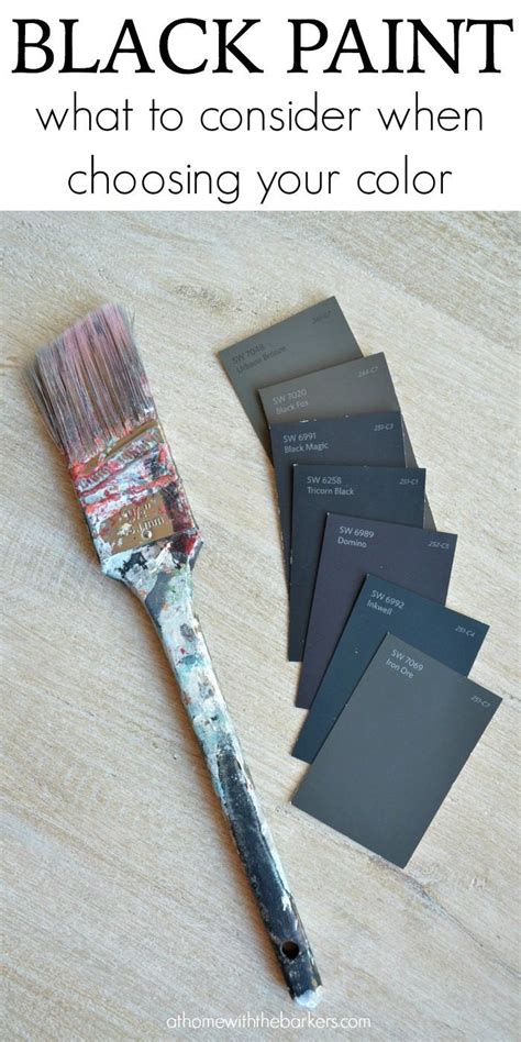 Best Black Paint Colors By Sherwin Williams Black Paint Color Black