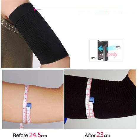 Ultra Thin Wave Arm Slimming Shapewear Massage Sleeve Us399