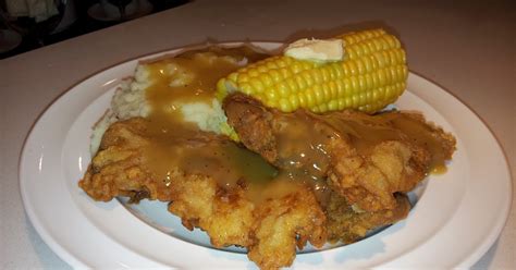 What Mark Made This Week Fried Chicken Corn On The Cob Mashed Potatoes And Gravy