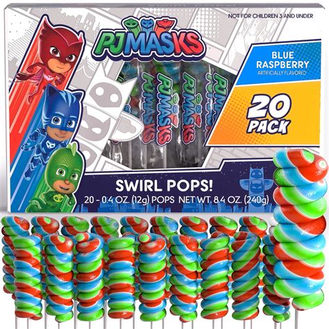 Buy PJ S Lollipops Swirl 20Pk Pj S Birthday Party Supplies For PJ