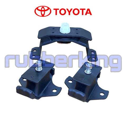 3PCS TOYOTA HILUX REVO GUN126 2016 ENGINE MOUNTING FULL SET PREMIUM