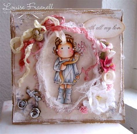 Magnolia Card Created By Llc Dt Member Louise Fraenell Using Papers