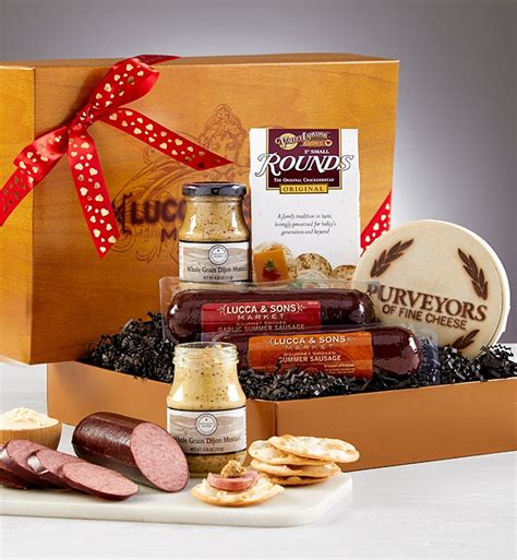 Gourmet Meat & Cheese Gift Baskets Delivery | 1800Baskets