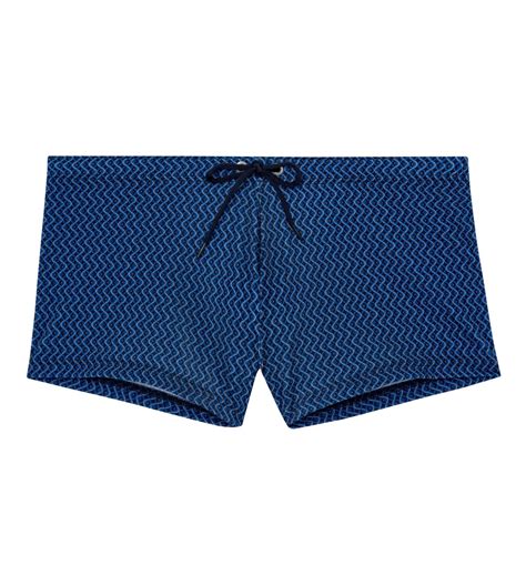 Boxer De Bain Morny Navy Print HOM Lingerie Sipp
