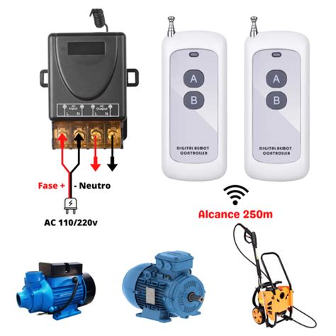 Comprar Interruptor Sem Fio Controle Remoto V A Controles