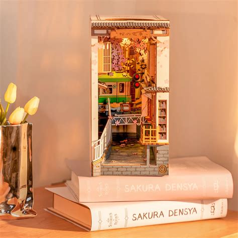 Blossom Lane Miniature Book Nook Shelf Insert Atria Gifts For Idea