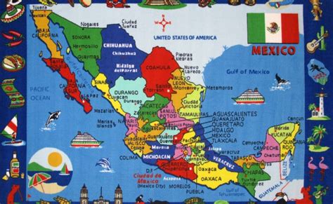 Mapa Turistico De Mexico Mapa Turistico De Mexico Mapa Turistico Mapas ...