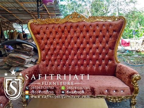 Kursi Sofa Syahrini Mewah Mebel Jepara Berkualitas Jati