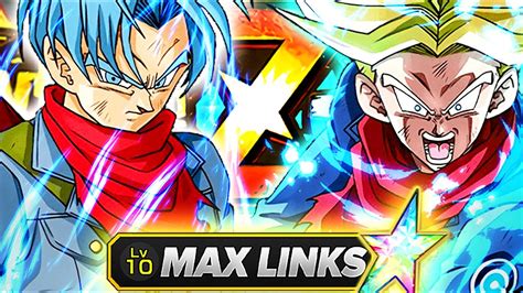 Good Eza Eza Teq Trunks Max Links Rainbow Showcase Dbz Dokkan Battle Youtube