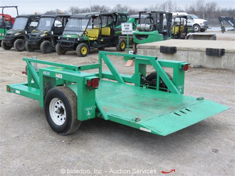 2011 Jlg Triple L 4610 Sa 10 Hydraulic Drop Deck Flatbed Utility