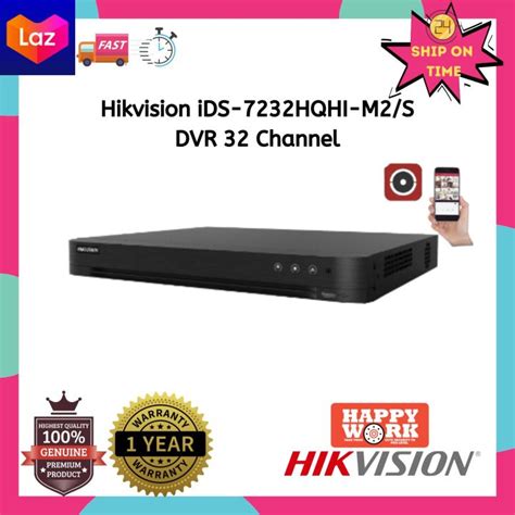 Hikvision iDS-7232HQHI-M2/S 32-ch 1080p 1U H.265 AcuSense DVR | Lazada PH