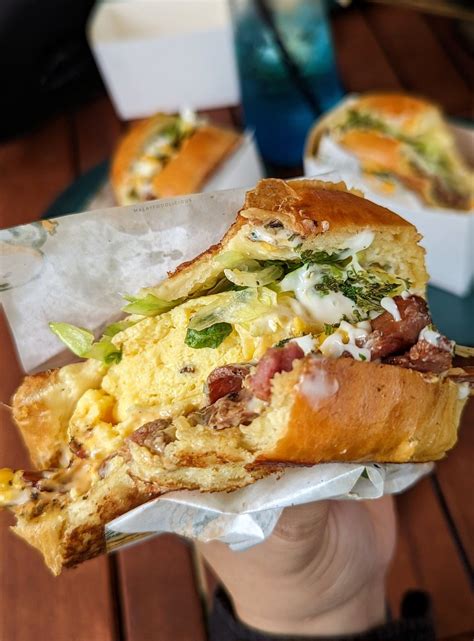 Ash 🍔🍕🥪🍜 On Twitter Jauh Dating Hari Ini 😂 ️ Here For Their Egg Drop Sandwich 🤤🤤 📌 Eggbyte