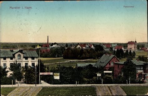 Ansichtskarte Postkarte Munster An Der Rtze Panorama Akpool De