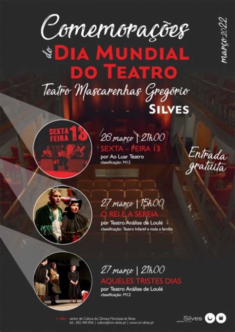 T A L Participar Nas Comemora Es Do Dia Mundial Do Teatro Em Silves