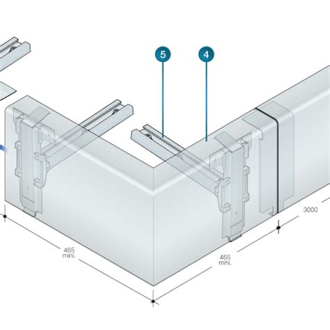 dani alu Bandonet rehausse d acrotère bandeau façade aluminium étancheur