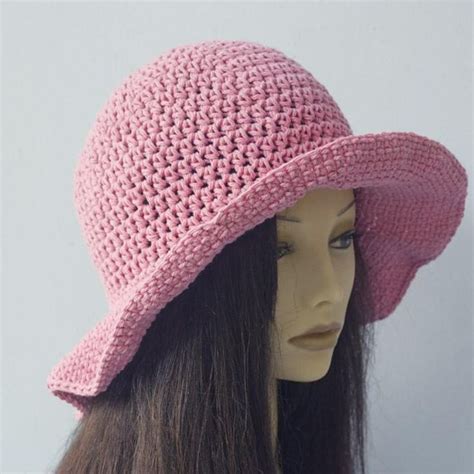 Wide Brim Summer Hat Crochet Pattern By Judith Stalus Crochet Summer