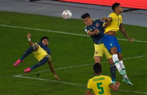 A Brasil le salió el tiro del final y venció 2 1 a Colombia Catamarca