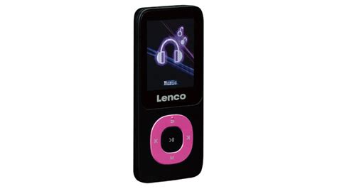 LENCO Xemio 659 4 GB Czarno różowy Odtwarzacz MP3 MP4 niskie ceny i