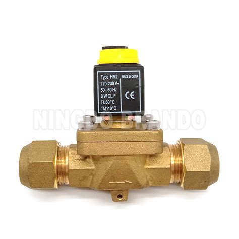 1090 6 3 4 Flare 2 Way Normally Closed Refrigeration Solenoid Valve