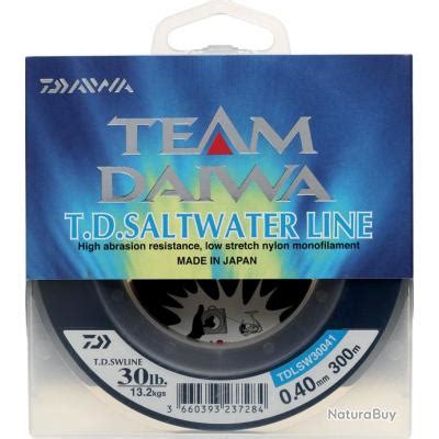 Nylon Team Daiwa Salt Water 300M 35 100 10 2KG Nylons Tresses