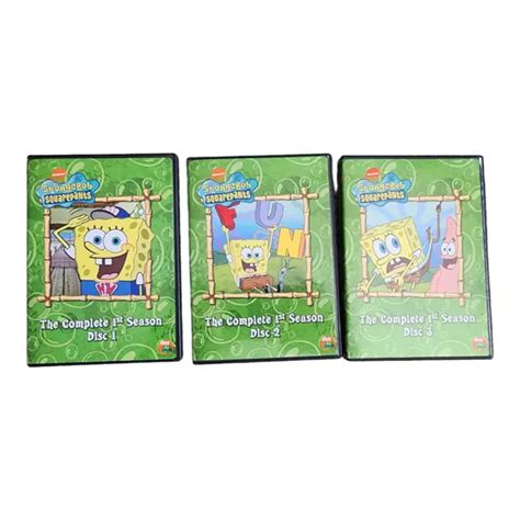 Set De 3 Disques Spongebob Squarepants The Complete 1st Season Dvd 2003 Eur 1867 Picclick Fr