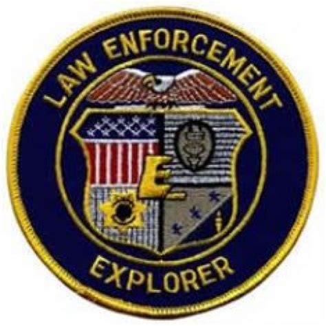 Dave S Uniforms LLC LAW ENFORCEMENT EXPLORER Patch LAW ENFORCEMENT