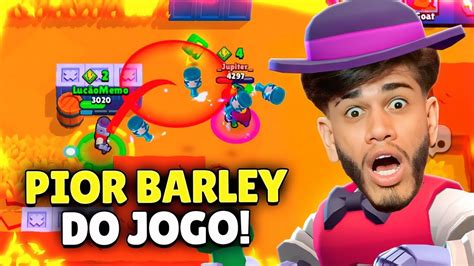 JOGUEI BRAWL STARS DE BARLEY E OLHA NO QUE DEU YouTube