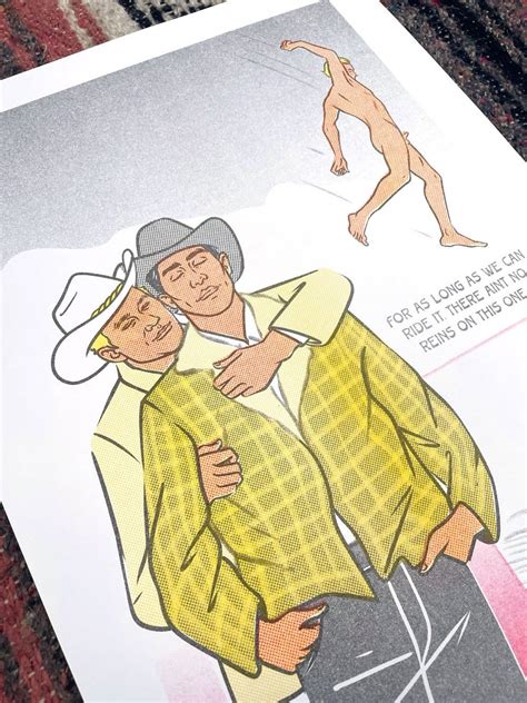 Paul Tuller On Twitter New Brokeback Mountain Risograph Prints To