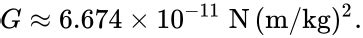 Gravitational constant | Units of Measurement Wiki | Fandom