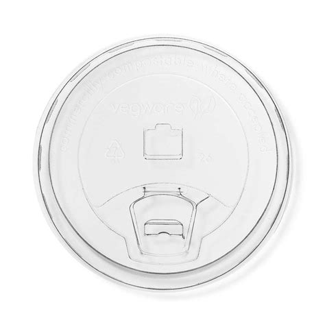 Flat Pla Lid Cup Clear 96 Series Various Styles Clubco