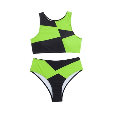 Taiaojing Women S Bikini Sets High Waisted Two Piece Swimsuits Of The