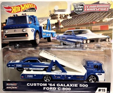 Contemporary Manufacture Cars Trucks Vans Hot Wheels Team Transport