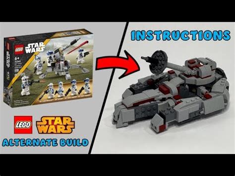 Lego Star Wars 75345 Alternate Build Instructions 501st Clone