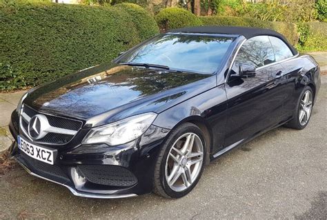 Mercedes Benz E Class Convertible E Cdi Amg Sport Cabriolet G Tr