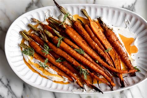 Roasted Carrots With Whipped Ricotta And Chili Butter Cooking With