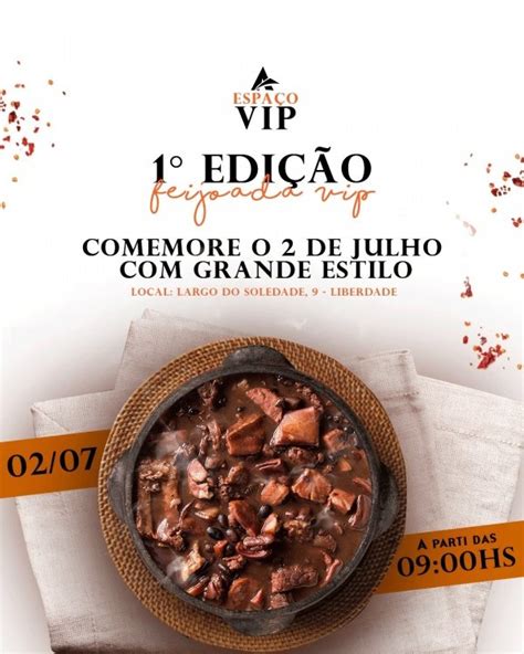 Edi O Da Feijoada Vip Em Salvador Sympla