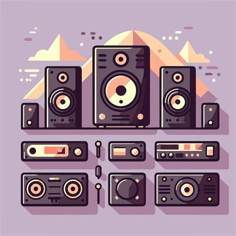 Sound System Vector Image Premium Ai Generated Vector