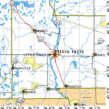 Little Falls, Minnesota (MN) ~ population data, races, housing & economy