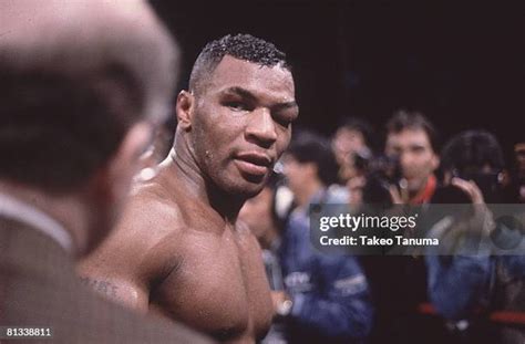 Mike Tyson Buster Douglas Photos and Premium High Res Pictures - Getty ...