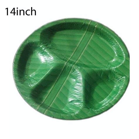 14 Inch Biodegradable Compartment Paper Plate At 1 80 Piece Paper