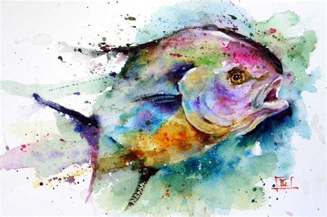 Dean Crouser Watercolor Fish Watercolor Watercolor Art Diy