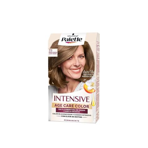 Schwarzkopf Palette Intensive Age Care Color Permanent Hair Dye Ash Blonde