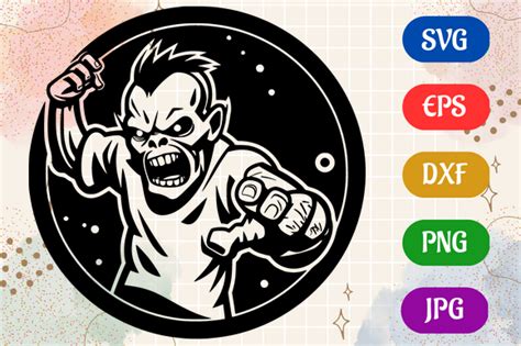 Zombie Quality Dxf Icon Cricut Graphic By Creative Oasis · Creative Fabrica