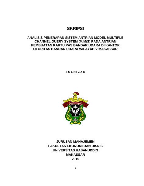 Pdf Skripsi Core Ac Uk Jurusan Program Studi Manajemen