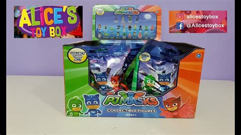 Disney Junior Pj Masks Full Box Blind Bag Toy Opening Series 4 Youtube