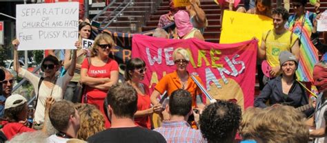 Scenes From The Pussy Riot Protests The Atlantic