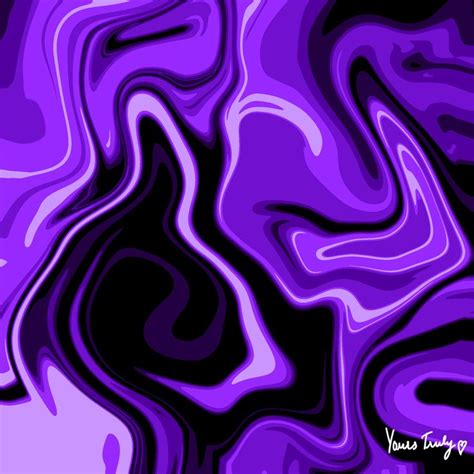 Abstract Purple And Black Wallpaper